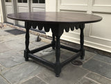 53" Round Tavern Table with hand-planed Mahogany Top