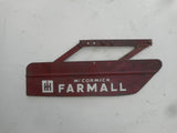 Antique Cultivator Fender Shield with painted Farmall Logo