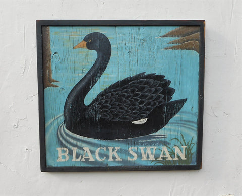 Black Swan English Pub sign