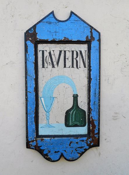"Tavern" sign