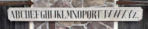 Alphabet Boards