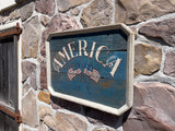 America with Flags