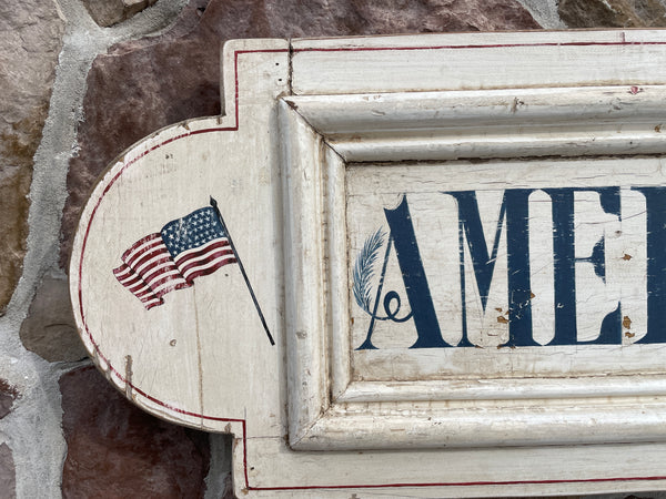 America (with flags)