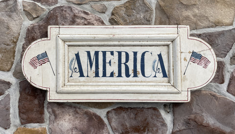 America (with flags)