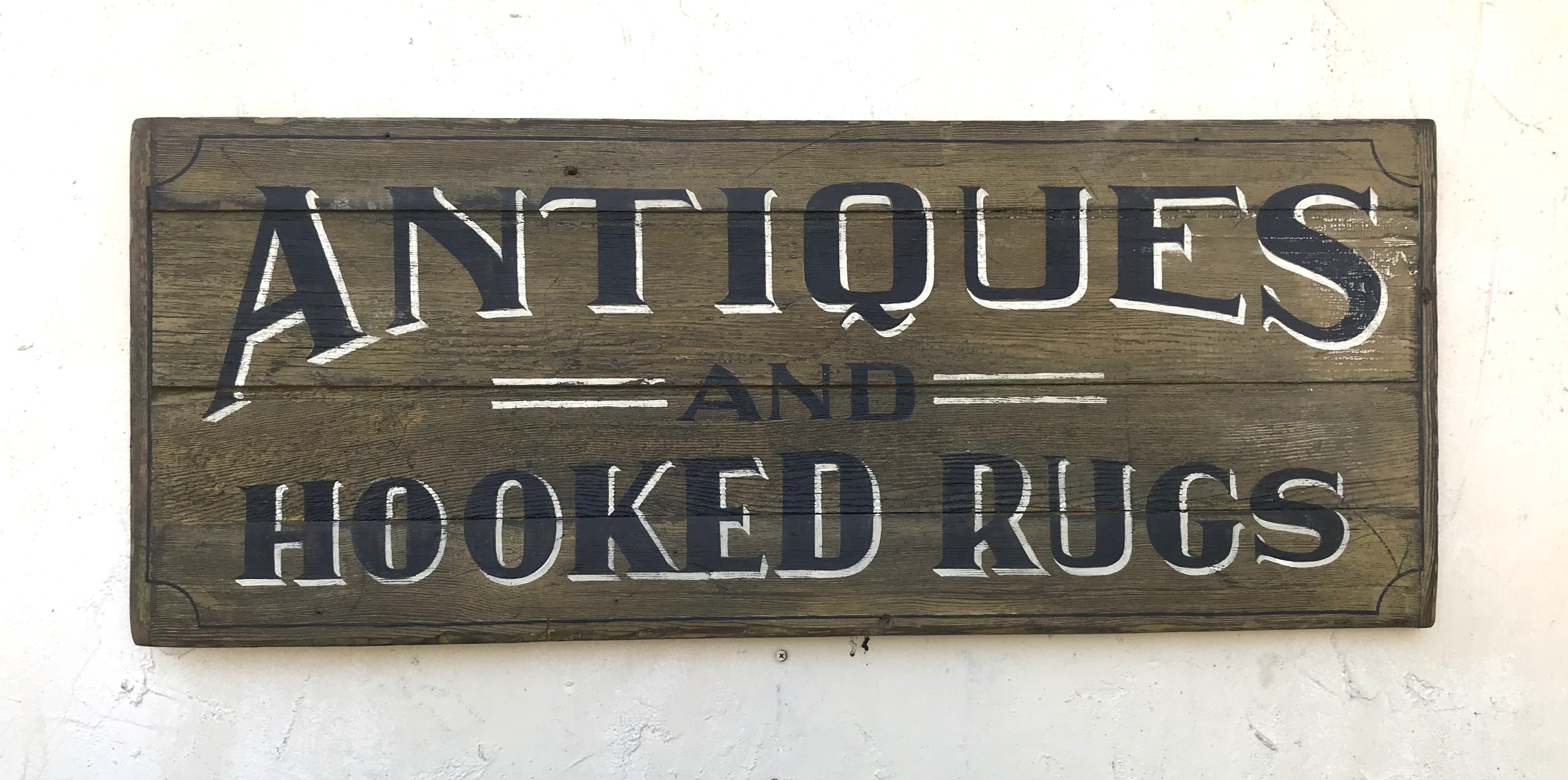 Antiques and Hooked Rugs