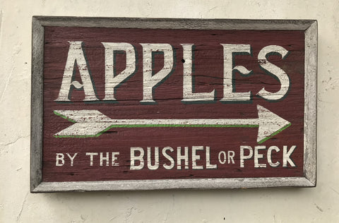 Apples by the Bushel or Peck