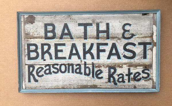 Bath and Breakfast, Reasonable Rates