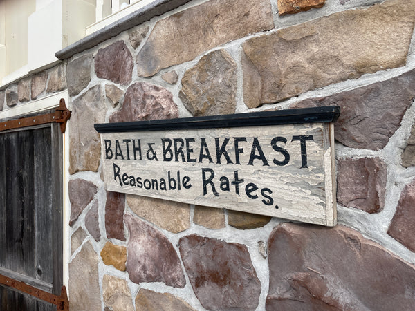 Bath and Breakfast, Reasonable Rates