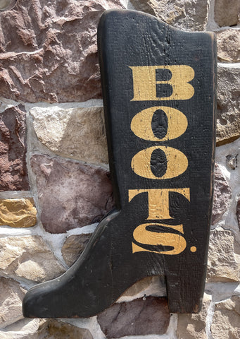 Bootmaker sign