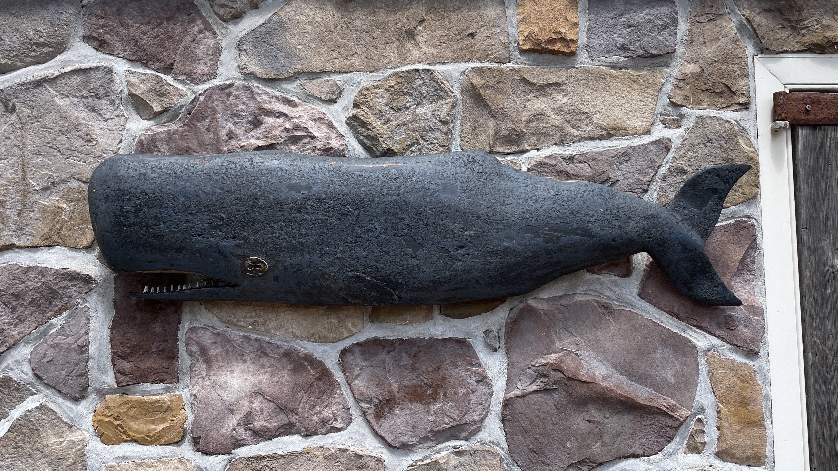 Large Carved Whale