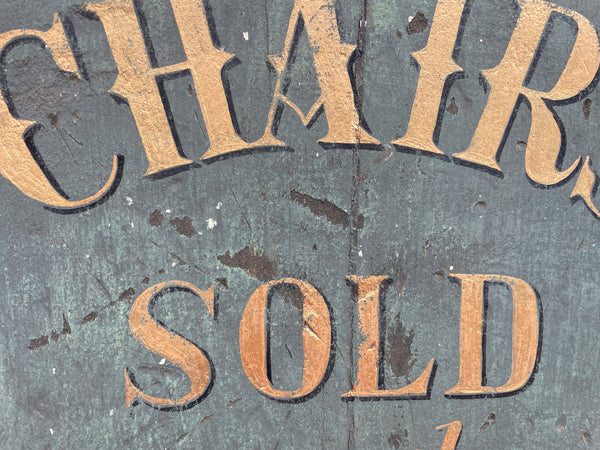 Chairs Sold and Repaired