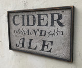 Cider and Ale