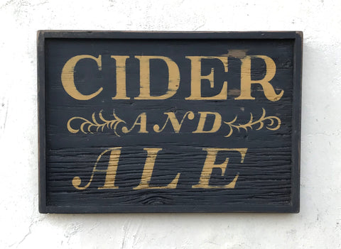 Cider and Ale