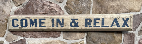 Come In & Relax
