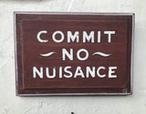 Commit No Nuisance