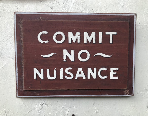 Commit No Nuisance