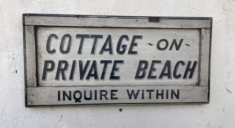 Cottage on Private Beach
