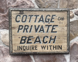 Cottage on Private Beach