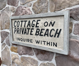 Cottage on Private Beach