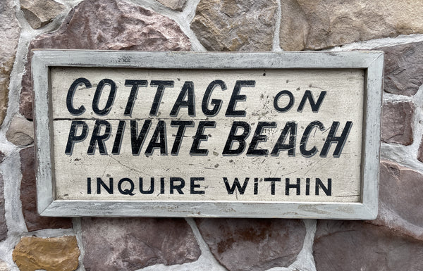 Cottage on Private Beach