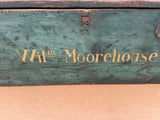 Paint decorated antique tool box