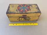 Small Paint Decorated Pinwheel Box