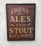 Finest Ales and Stout