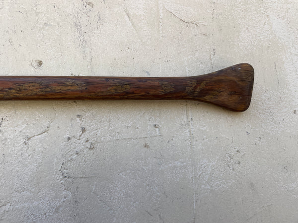 Flag Decorated Vintage Boat Paddle