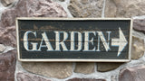 Garden arrow