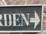 Garden arrow