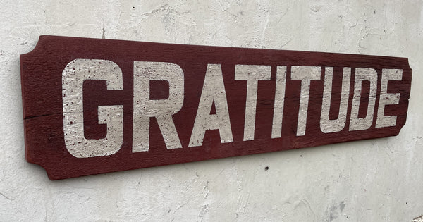 Gratitude