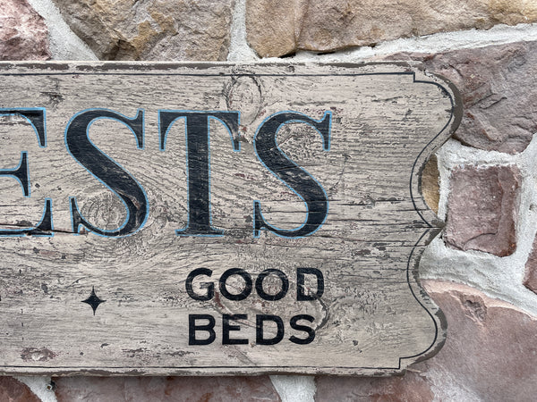 Guests -Private Baths Good Beds