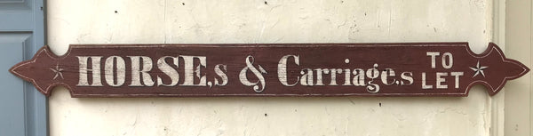 Horses and Carriages To Let Quarterboard