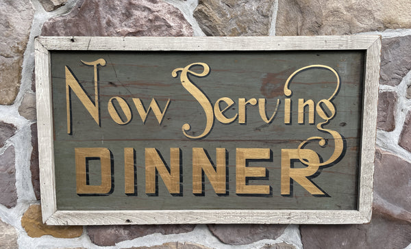 Now Serving Dinner