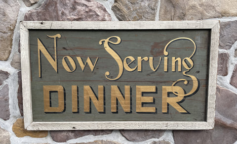 Now Serving Dinner