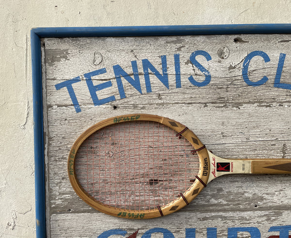 Tennis Club Courts arrow