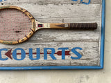 Tennis Club Courts arrow