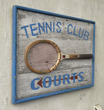 Tennis Club Courts arrow