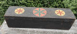 Paint Decorated Antique Tool Box