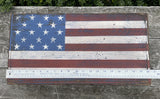 America Flag antique box