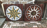 Barn Hex Sign on red barnboard