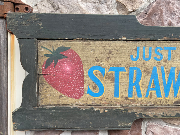 Just Picked Strawberries arrow