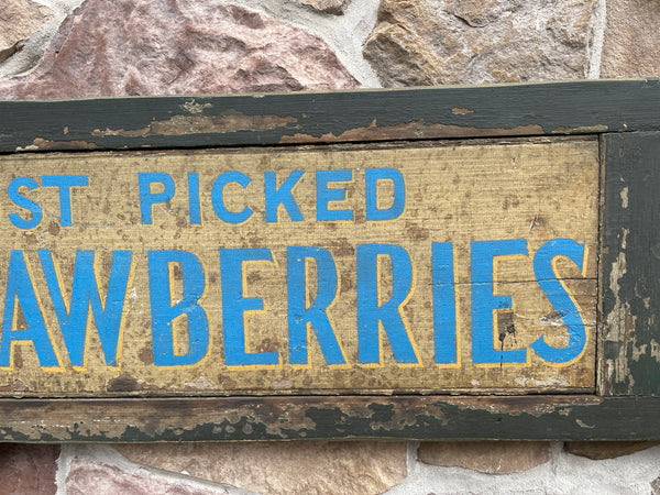 Just Picked Strawberries arrow