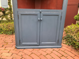 Tombstone Pine Corner Cupboard