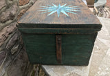 Paint Decorated Antique Sea Chest