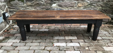 Barnboard top Coffee Table