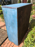 Antique 19th Century painted pine Jelly Cupboard