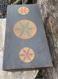 Paint Decorated Antique Dovetailed Chest