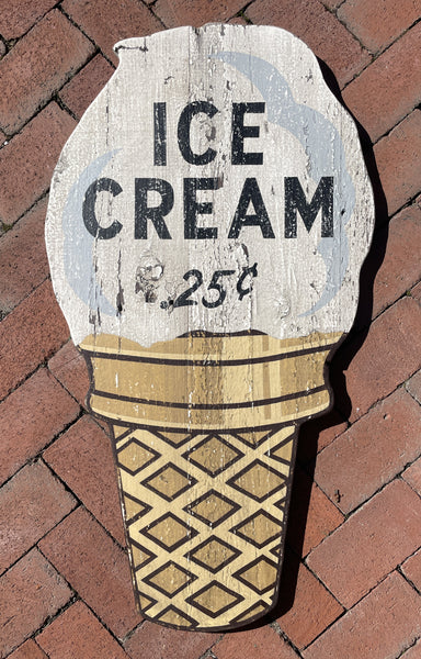 Ice Cream 25 cents