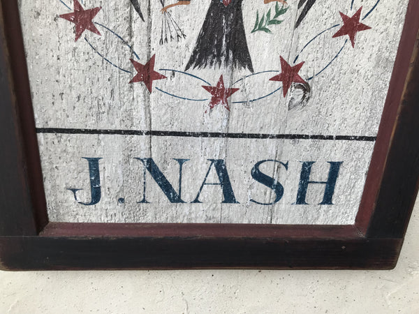 J. Nash Eagle tavern sign